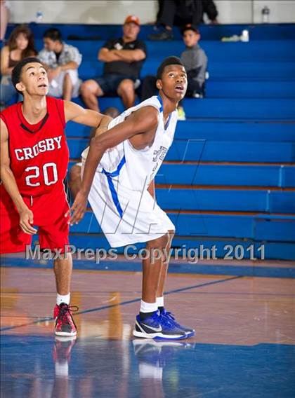 Thumbnail 2 in Crosby @ Chavez (McDonald's Texas Invitational) photogallery.