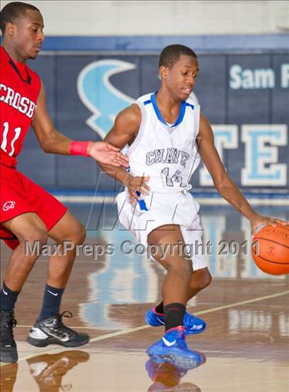 Thumbnail 2 in Crosby @ Chavez (McDonald's Texas Invitational) photogallery.
