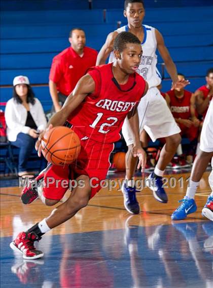 Thumbnail 3 in Crosby @ Chavez (McDonald's Texas Invitational) photogallery.