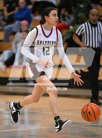 Thumbnail 3 in Priory vs. Salesian College Preparatory (Bishop O'Dowd MLK Classic) photogallery.