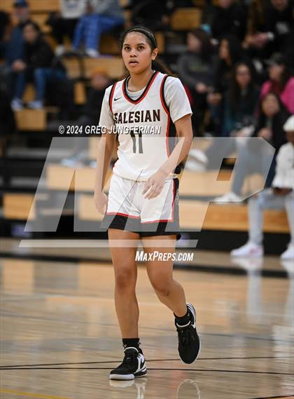 Thumbnail 3 in Priory vs. Salesian College Preparatory (Bishop O'Dowd MLK Classic) photogallery.