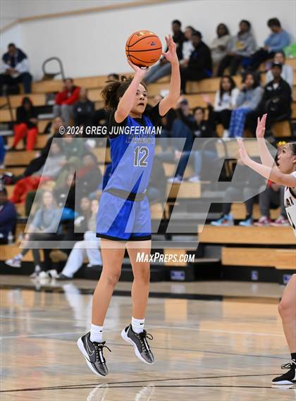 Thumbnail 3 in Priory vs. Salesian College Preparatory (Bishop O'Dowd MLK Classic) photogallery.