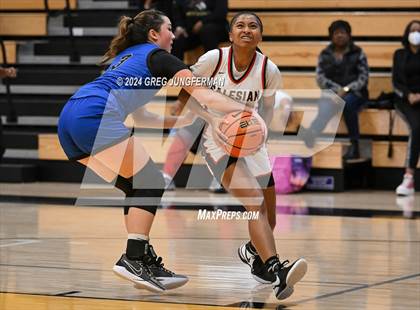 Thumbnail 2 in Priory vs. Salesian College Preparatory (Bishop O'Dowd MLK Classic) photogallery.