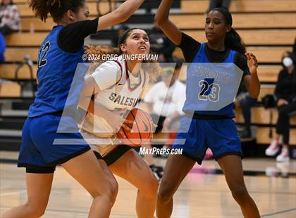Thumbnail 3 in Priory vs. Salesian College Preparatory (Bishop O'Dowd MLK Classic) photogallery.