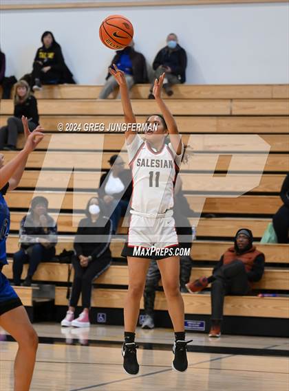 Thumbnail 2 in Priory vs. Salesian College Preparatory (Bishop O'Dowd MLK Classic) photogallery.