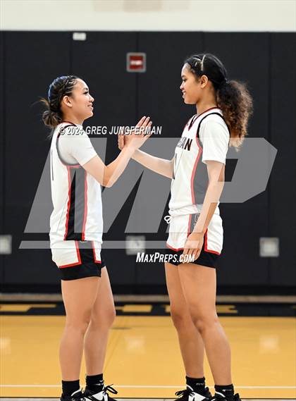 Thumbnail 1 in Priory vs. Salesian College Preparatory (Bishop O'Dowd MLK Classic) photogallery.