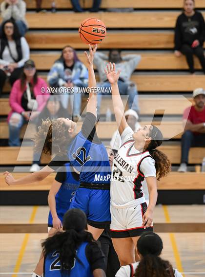 Thumbnail 2 in Priory vs. Salesian College Preparatory (Bishop O'Dowd MLK Classic) photogallery.