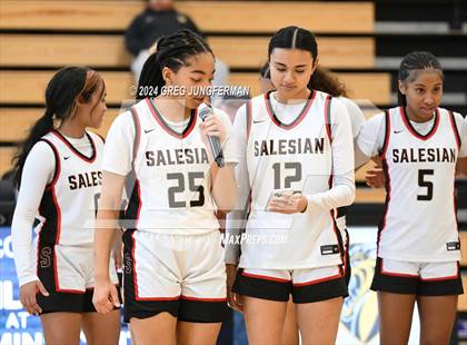 Thumbnail 2 in Priory vs. Salesian College Preparatory (Bishop O'Dowd MLK Classic) photogallery.