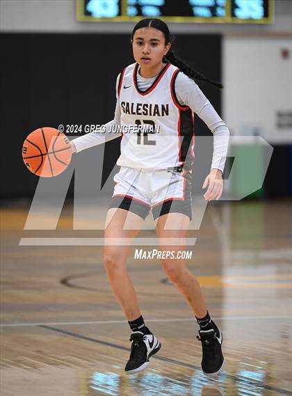 Thumbnail 1 in Priory vs. Salesian College Preparatory (Bishop O'Dowd MLK Classic) photogallery.
