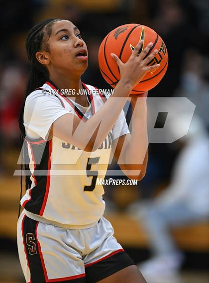 Thumbnail 3 in Priory vs. Salesian College Preparatory (Bishop O'Dowd MLK Classic) photogallery.