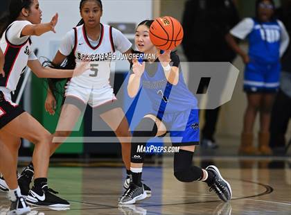 Thumbnail 3 in Priory vs. Salesian College Preparatory (Bishop O'Dowd MLK Classic) photogallery.