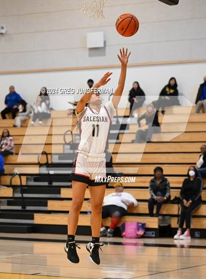 Thumbnail 3 in Priory vs. Salesian College Preparatory (Bishop O'Dowd MLK Classic) photogallery.