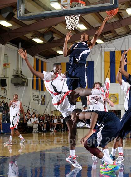 Thumbnail 1 in Freedom vs. Salesian (Gridley Invitational Basketball Tournament) photogallery.