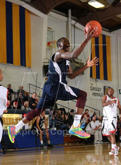 Thumbnail 3 in Freedom vs. Salesian (Gridley Invitational Basketball Tournament) photogallery.