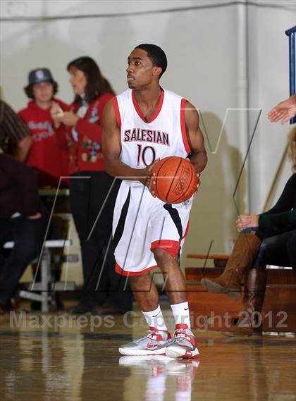 Thumbnail 1 in Freedom vs. Salesian (Gridley Invitational Basketball Tournament) photogallery.