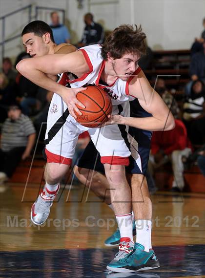 Thumbnail 3 in Freedom vs. Salesian (Gridley Invitational Basketball Tournament) photogallery.