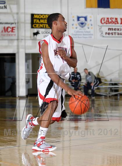 Thumbnail 3 in Freedom vs. Salesian (Gridley Invitational Basketball Tournament) photogallery.