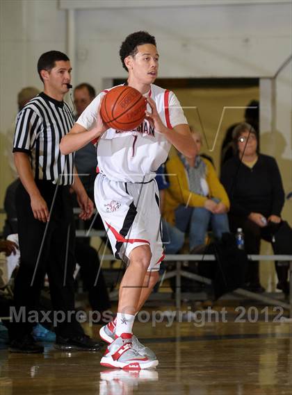 Thumbnail 1 in Freedom vs. Salesian (Gridley Invitational Basketball Tournament) photogallery.