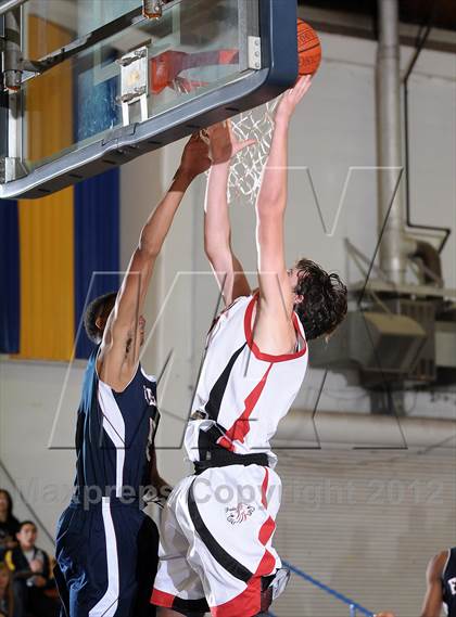 Thumbnail 3 in Freedom vs. Salesian (Gridley Invitational Basketball Tournament) photogallery.