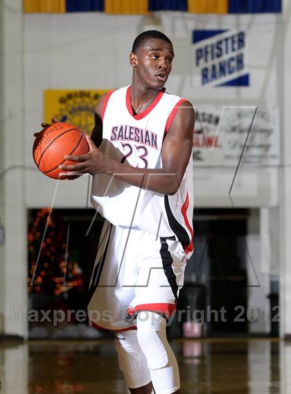 Thumbnail 1 in Freedom vs. Salesian (Gridley Invitational Basketball Tournament) photogallery.