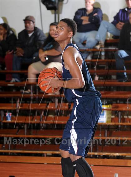 Thumbnail 2 in Freedom vs. Salesian (Gridley Invitational Basketball Tournament) photogallery.