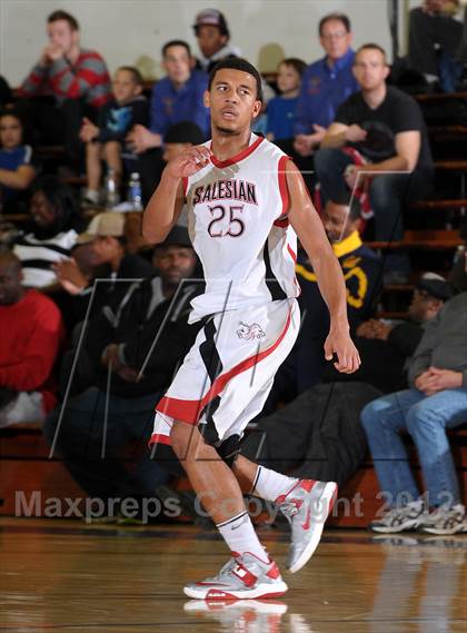 Thumbnail 3 in Freedom vs. Salesian (Gridley Invitational Basketball Tournament) photogallery.