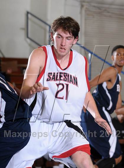 Thumbnail 3 in Freedom vs. Salesian (Gridley Invitational Basketball Tournament) photogallery.