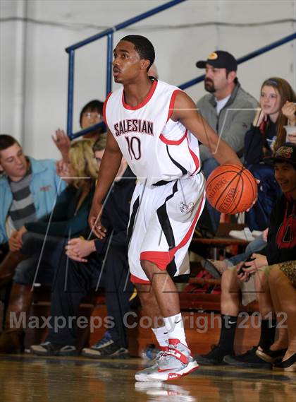 Thumbnail 1 in Freedom vs. Salesian (Gridley Invitational Basketball Tournament) photogallery.