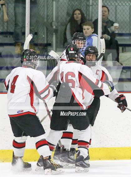 Thumbnail 1 in Eastern CT Eagles @ Redhawks  photogallery.