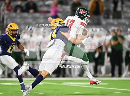 Thumbnail 2 in The Woodlands @ Cypress Ranch (UIL 6A Football Area Round Playoff) photogallery.
