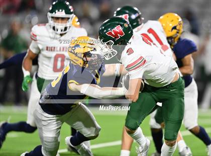Thumbnail 2 in The Woodlands @ Cypress Ranch (UIL 6A Football Area Round Playoff) photogallery.