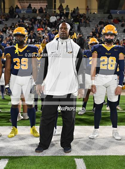 Thumbnail 2 in The Woodlands @ Cypress Ranch (UIL 6A Football Area Round Playoff) photogallery.