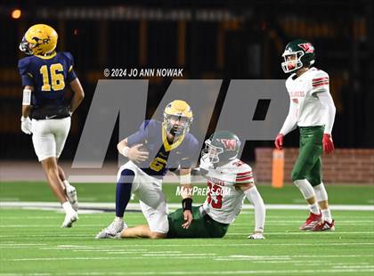 Thumbnail 3 in The Woodlands @ Cypress Ranch (UIL 6A Football Area Round Playoff) photogallery.