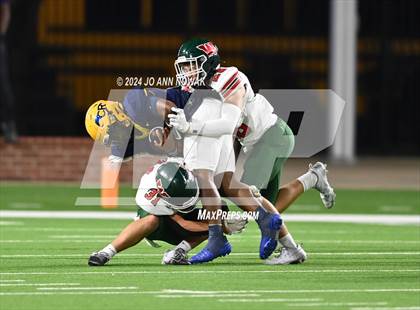 Thumbnail 2 in The Woodlands @ Cypress Ranch (UIL 6A Football Area Round Playoff) photogallery.