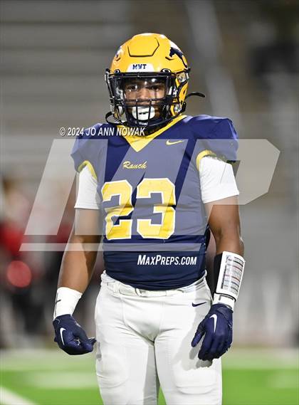 Thumbnail 2 in The Woodlands @ Cypress Ranch (UIL 6A Football Area Round Playoff) photogallery.