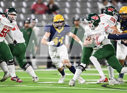 Thumbnail 3 in The Woodlands @ Cypress Ranch (UIL 6A Football Area Round Playoff) photogallery.