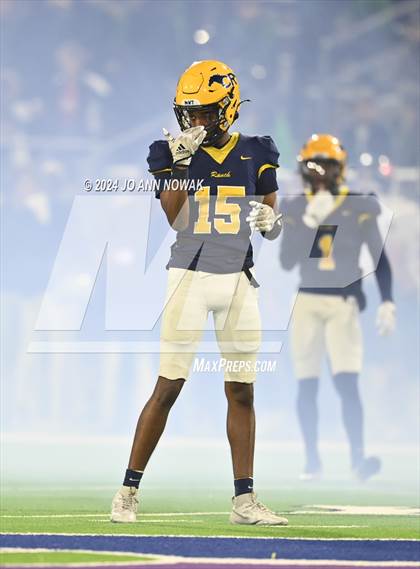 Thumbnail 3 in The Woodlands @ Cypress Ranch (UIL 6A Football Area Round Playoff) photogallery.