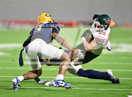 Thumbnail 3 in The Woodlands @ Cypress Ranch (UIL 6A Football Area Round Playoff) photogallery.
