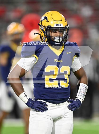 Thumbnail 3 in The Woodlands @ Cypress Ranch (UIL 6A Football Area Round Playoff) photogallery.