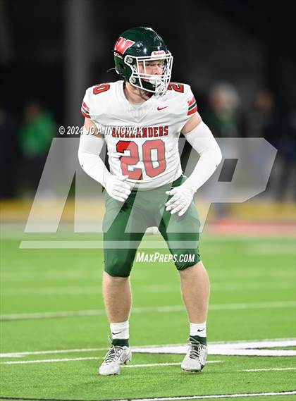 Thumbnail 1 in The Woodlands @ Cypress Ranch (UIL 6A Football Area Round Playoff) photogallery.
