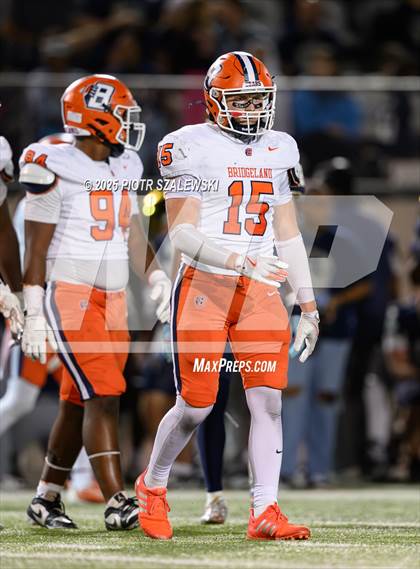 Thumbnail 2 in Bridgeland vs Klein Collins (UIL 6A D1 Football Bi-District) photogallery.