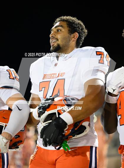 Thumbnail 2 in Bridgeland vs Klein Collins (UIL 6A D1 Football Bi-District) photogallery.