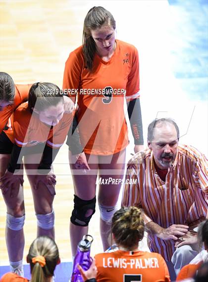 Thumbnail 3 in Lewis-Palmer vs Pueblo West (CHSAA 4A Pool Play) photogallery.