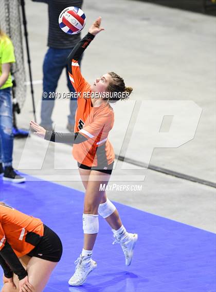 Thumbnail 1 in Lewis-Palmer vs Pueblo West (CHSAA 4A Pool Play) photogallery.