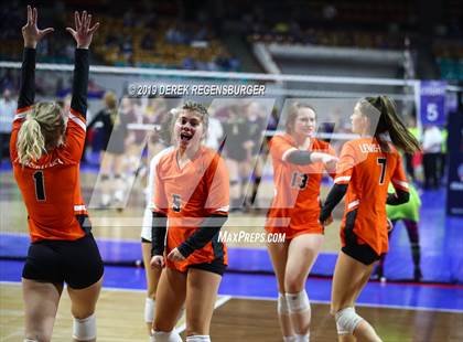 Thumbnail 1 in Lewis-Palmer vs Pueblo West (CHSAA 4A Pool Play) photogallery.