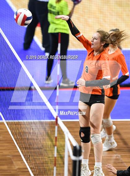 Thumbnail 2 in Lewis-Palmer vs Pueblo West (CHSAA 4A Pool Play) photogallery.