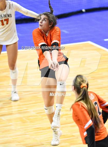 Thumbnail 2 in Lewis-Palmer vs Pueblo West (CHSAA 4A Pool Play) photogallery.