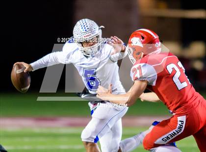 Thumbnail 3 in Falls City vs. Burton (UIL 2A Quarterfinals) photogallery.