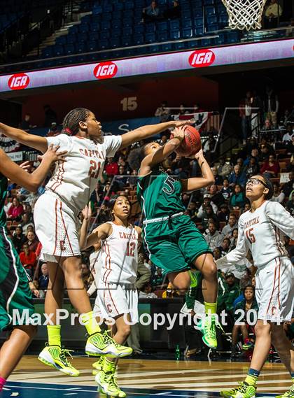Thumbnail 3 in Weaver vs. Capital Prep (CIAC Class L Final) photogallery.