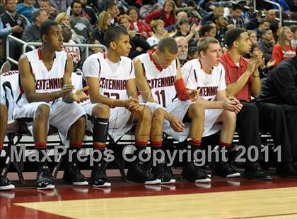 Thumbnail 2 in Mater Dei vs. Centennial (CIF SoCal D1 Regional Final) photogallery.